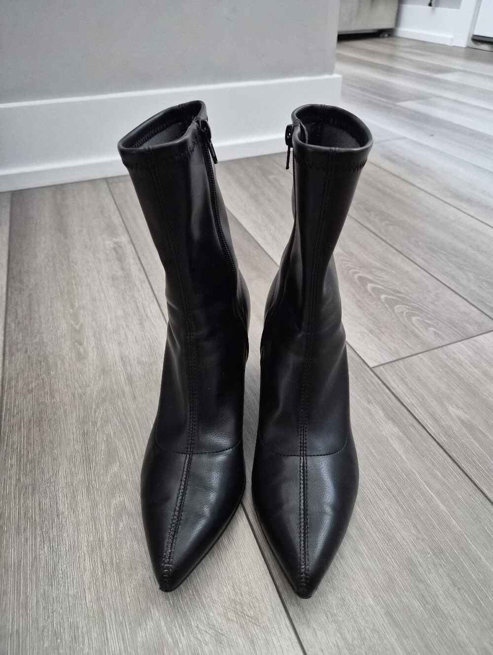 MIA leather ankle boots